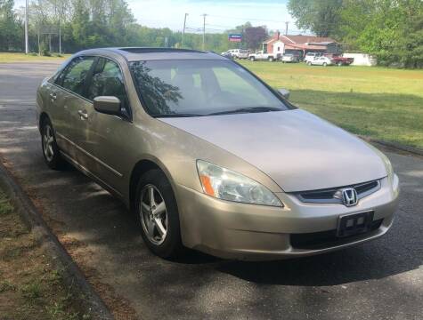 2005 Honda Accord for sale at Garden Auto Sales in Feeding Hills MA