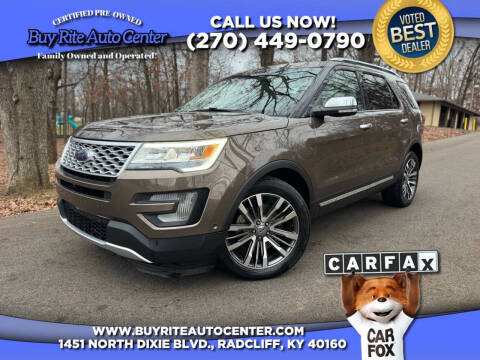 2016 Ford Explorer Platinum
