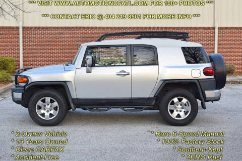 2007 Toyota FJ Cruiser for sale at Automotion Of Atlanta in Conyers GA