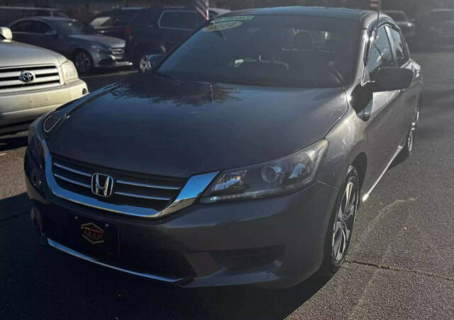 2014 Honda Accord for sale at Adam Auto Sales Inc in Berlin, CT