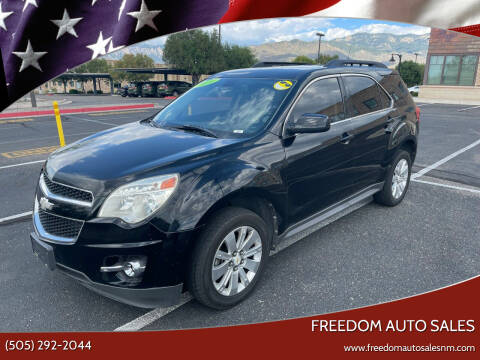 2011 Chevrolet Equinox for sale at Freedom Auto Sales in Albuquerque NM