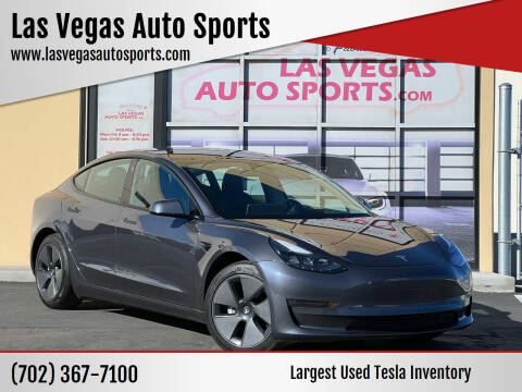 2022 Tesla Model 3 for sale at Las Vegas Auto Sports in Las Vegas NV