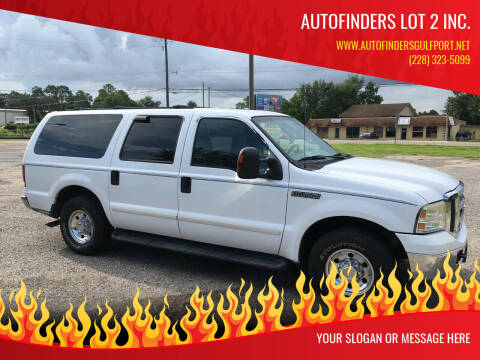 2005 Ford Excursion for sale at Autofinders in Gulfport MS