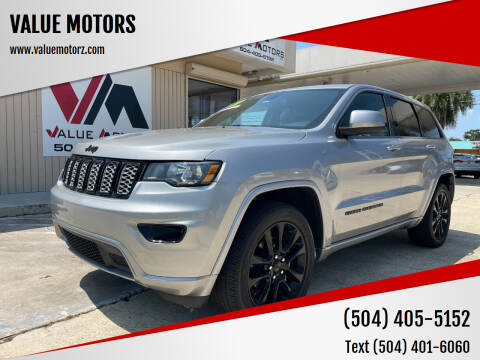 2020 Jeep Grand Cherokee for sale at VALUE MOTORS in Kenner LA