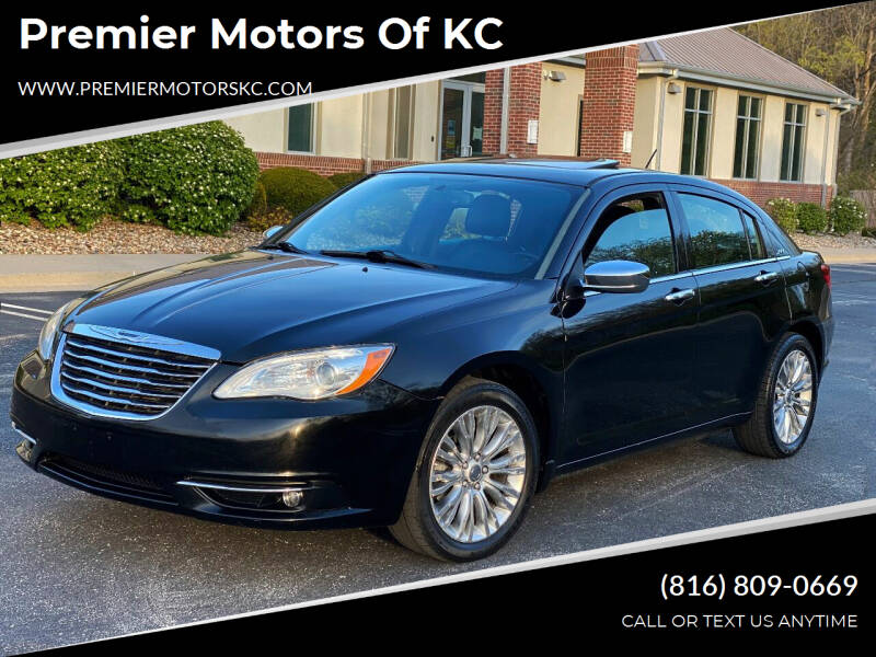 2013 Chrysler 200 for sale at Premier Motors of KC in Kansas City MO