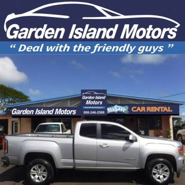 2016 GMC Canyon for sale at Garden Island Auto Sales in Lihue HI