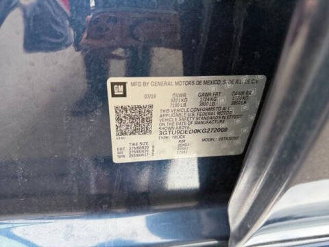 2019 GMC Sierra 1500