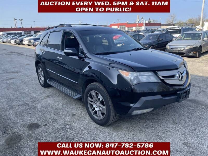 2008 Acura MDX for sale at Waukegan Auto Auction in Waukegan IL