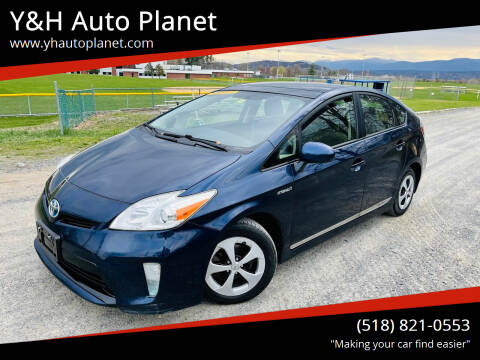2012 Toyota Prius for sale at Y&H Auto Planet in Rensselaer NY