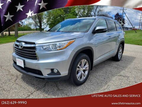 2015 Toyota Highlander for sale at Lifetime Auto Sales and Service in West Bend WI