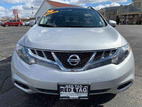 2012 Nissan Murano for sale at RED TAG MOTORS in Sycamore IL