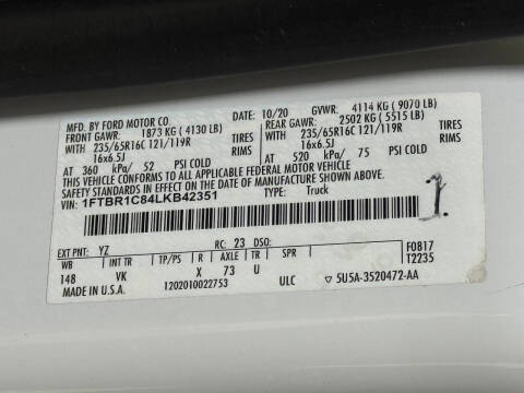 2020 Ford Transit 250