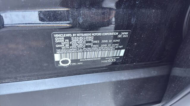 2022 Mitsubishi Outlander SEL