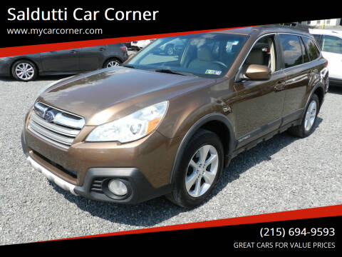 2013 Subaru Outback for sale at Saldutti Car Corner in Gilbertsville PA