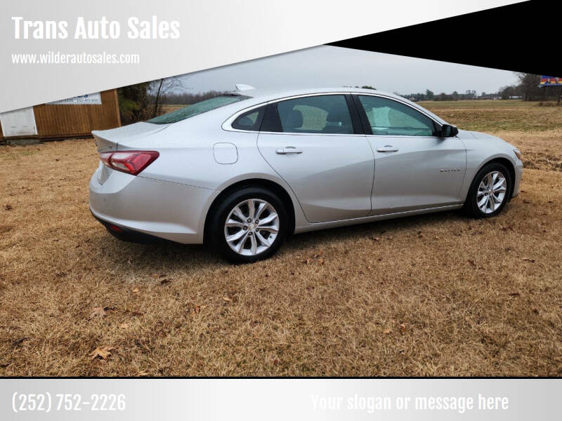 2019 Chevrolet Malibu for sale at Trans Auto Sales in Greenville NC