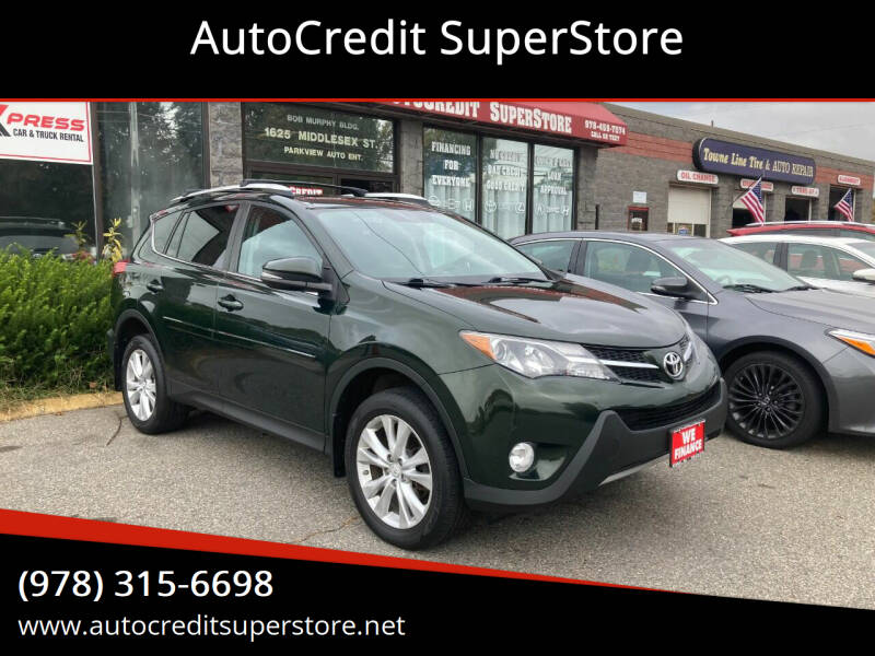 2013 Toyota RAV4 for sale at AutoCredit SuperStore in Lowell MA