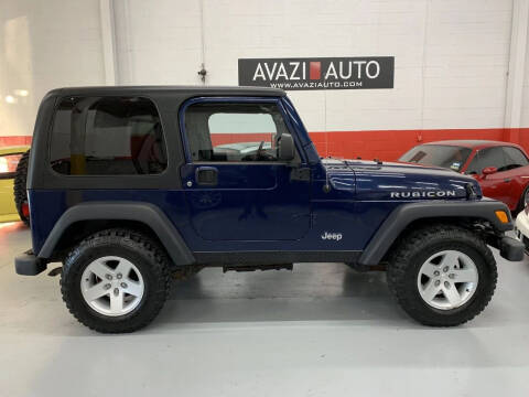 2004 Jeep Wrangler for sale at AVAZI AUTO GROUP LLC in Gaithersburg MD