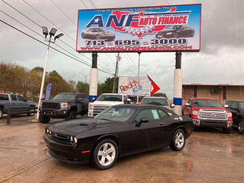 2017 Dodge Challenger for sale at ANF AUTO FINANCE in Houston TX