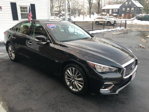 2018 Infiniti Q50 for sale at 5 Corner Auto Sales Inc. in Brockton MA