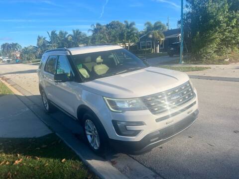 2016 Ford Explorer for sale at L G AUTO SALES in Boynton Beach FL