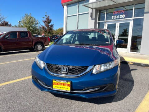 2014 Honda Civic for sale at Arlington Motors DMV Car Store in Woodbridge VA