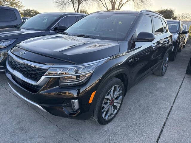 2021 Kia Seltos for sale at KIAN MOTORS INC in Plano TX