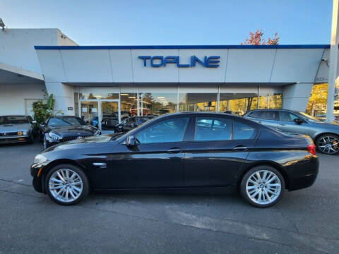 2011 BMW 5 Series for sale at Topline Auto Inc in San Mateo CA