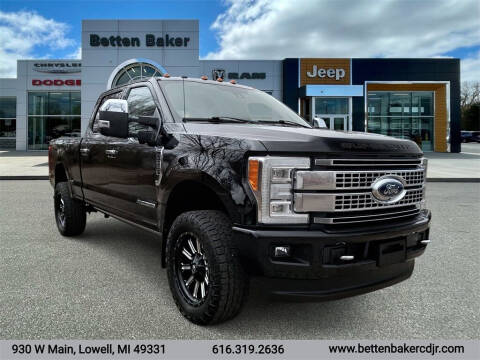 2018 Ford F-250 Super Duty for sale at Betten Baker Chrysler Dodge Jeep Ram in Lowell MI