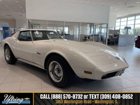 1973 Chevrolet Corvette for sale at Gary Uftring's Used Car Outlet in Washington IL