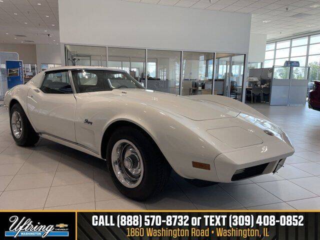 1973 Chevrolet Corvette for sale at Gary Uftring's Used Car Outlet in Washington IL