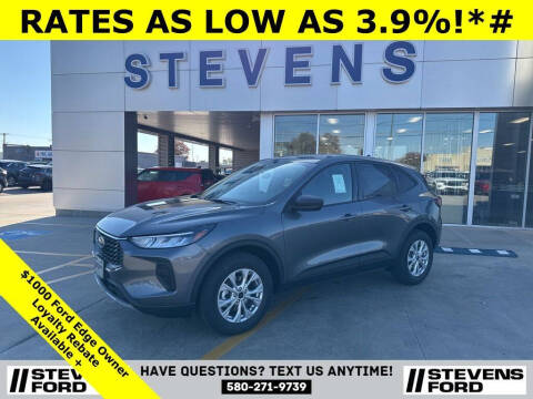2025 Ford Escape for sale at STEVENS FORD in Enid OK