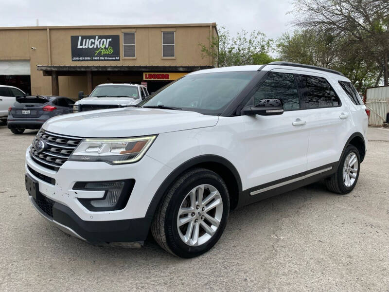 2016 Ford Explorer for sale at LUCKOR AUTO in San Antonio TX