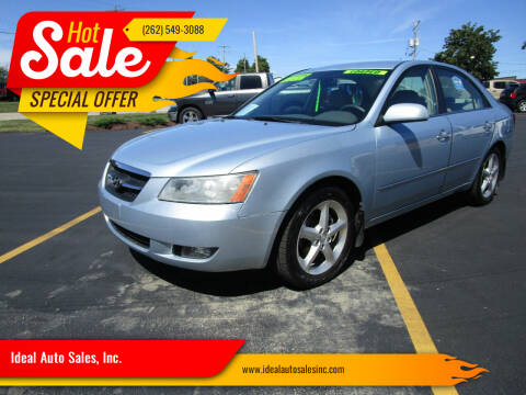 2008 Hyundai Sonata for sale at Ideal Auto Sales, Inc. in Waukesha WI
