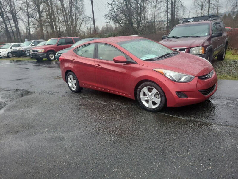 2013 Hyundai Elantra for sale at Bonney Lake Used Cars in Puyallup WA