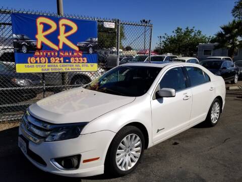 2011 Ford Fusion Hybrid for sale at RR AUTO SALES in San Diego CA