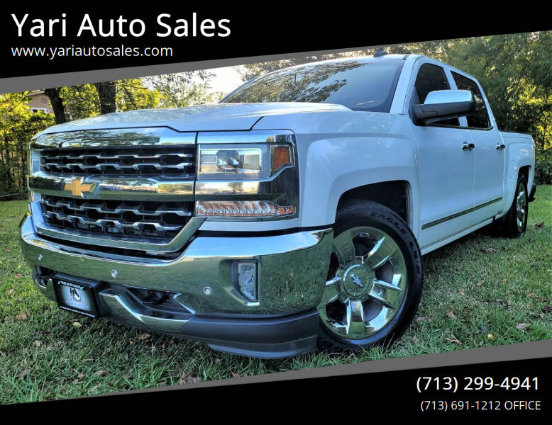 2016 Chevrolet Silverado 1500 for sale at Yari Auto Sales in Houston TX