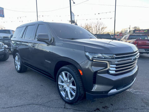 2021 Chevrolet Tahoe for sale at Lion's Auto INC in Denver CO