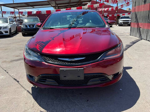 2015 Chrysler 200 for sale at M&M Diamond Cars LLC in Phoenix AZ