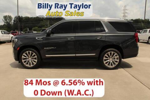 2021 GMC Yukon for sale at Billy Ray Taylor Auto Sales in Cullman AL