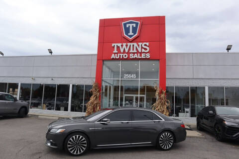 2020 Lincoln Continental for sale at Twins Auto Sales Inc Redford 1 in Redford MI