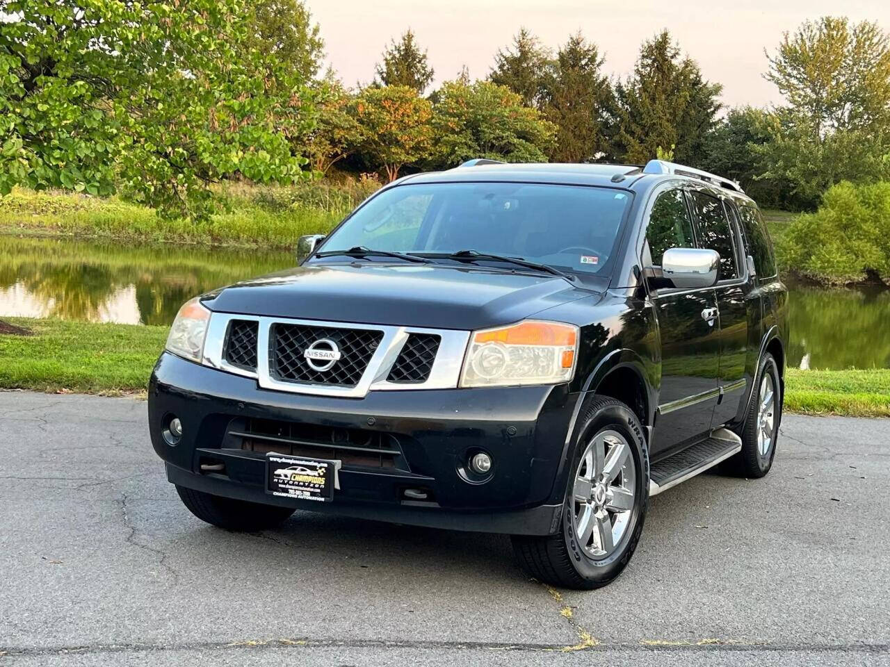 2010 nissan armada platinum sport utility 4d