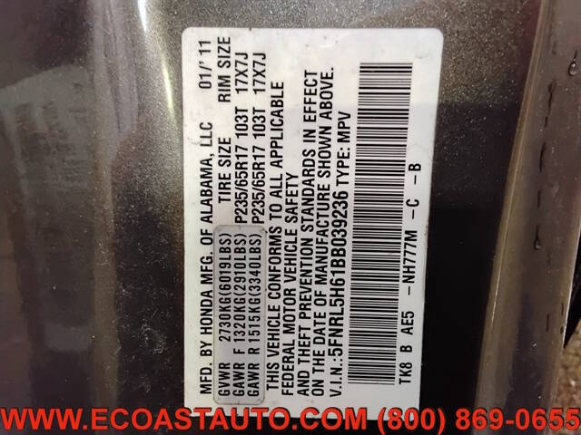 2011 Honda Odyssey EX-L