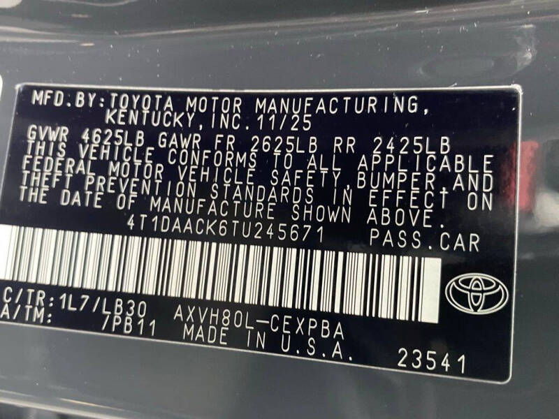 2026 Toyota Camry XSE