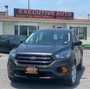 2018 Ford Escape for sale at Executive Auto in Winchester VA
