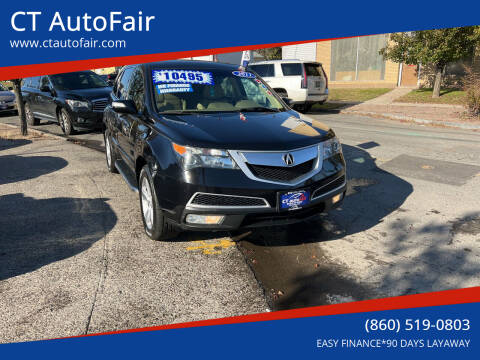 2011 Acura MDX for sale at CT AutoFair in West Hartford CT