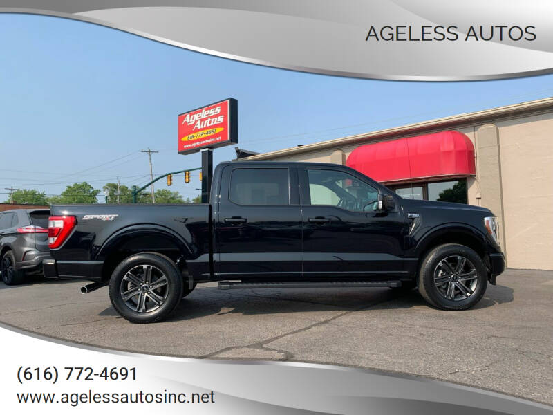 2021 Ford F-150 for sale at Ageless Autos in Zeeland MI