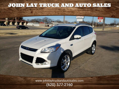 2015 Ford Escape for sale at John Lay Truck and Auto Sales in Independence KS