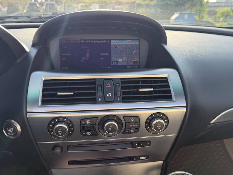 2007 BMW 6 Series 650i