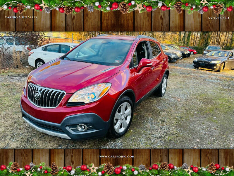 2015 Buick Encore for sale at Carpro Auto Sales in Chesapeake VA