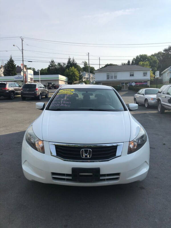 2008 Honda Accord for sale at Victor Eid Auto Sales in Troy NY
